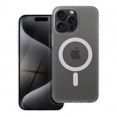 Apple iPhone 15 Pro Max Case Frost Mag MagSAFE  Transparent