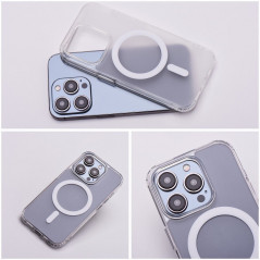 Apple iPhone 14 Plus Case Frost Mag MagSAFE  Transparent