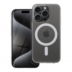 Apple iPhone 15 Pro Case Frost Mag MagSAFE  Transparent