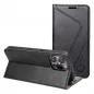 XIAOMI Redmi Note 13 Pro Plus 5G Wallet Cases Forcell F-PROTECT RFID Blocker Book Elegant  Black