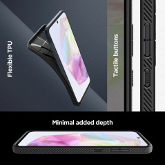 Samsung Galaxy A35 Case Spigen  Liquid Air Matte black