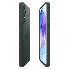 Samsung Galaxy A55 Case Spigen  Liquid Air Abyss green