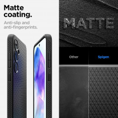Samsung Galaxy A55 Case Spigen  Liquid Air Matte black