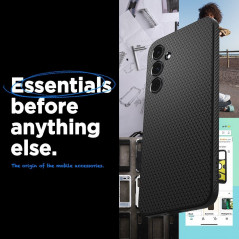 Samsung Galaxy A55 Case Spigen  Liquid Air Matte black