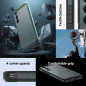 Samsung Galaxy A35 Case Spigen Tough Armor Abyss green
