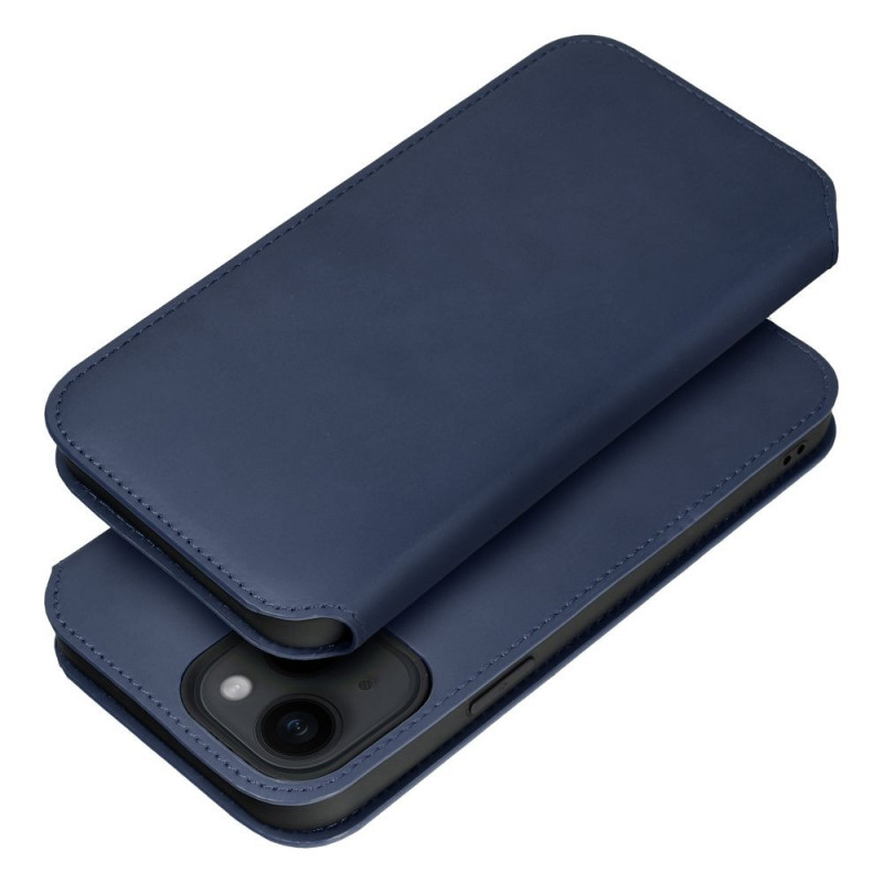 Motorola Moto G24 Wallet Cases Dual Pocket book Navy