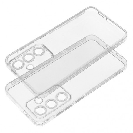 Samsung Galaxy A35 Case Clear 1.5 mm GRID Transparent