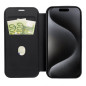 Apple iPhone 13 Pro Max Wallet Cases Smart Mag Book Elegant  MagSAFE  Black