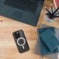 Apple iPhone 13 Pro Max Wallet Cases Smart Mag Book Elegant  MagSAFE  Black