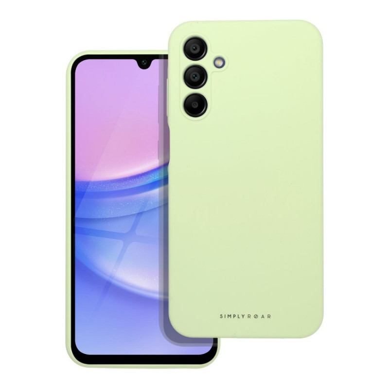 Samsung Galaxy A15 LTE Case Roar Cloud-Skin Light green