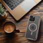 Apple iPhone 15 Pro Wallet Cases Smart Mag Book Elegant  MagSAFE  Titanium