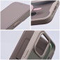 Apple iPhone 15 Pro Wallet Cases Smart Mag Book Elegant  MagSAFE  Titanium
