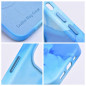 Apple iPhone 14 Case Leather Mag Cover Elegant  MagSAFE  Blue splash