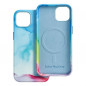Apple iPhone 13 Case Leather Mag Cover Elegant  MagSAFE  Color splash