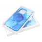 Apple iPhone 12 Pro Case Leather Mag Cover Elegant  MagSAFE  Blue splash