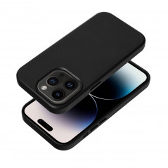 Apple iPhone 11 Case Leather Mag Cover Elegant  MagSAFE  Black