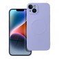 Apple iPhone 14 Plus Case Silicone Mag Cover MagSAFE  Purple