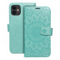 Apple iPhone 11 Wallet Cases MEZZO Book Mandala  Green