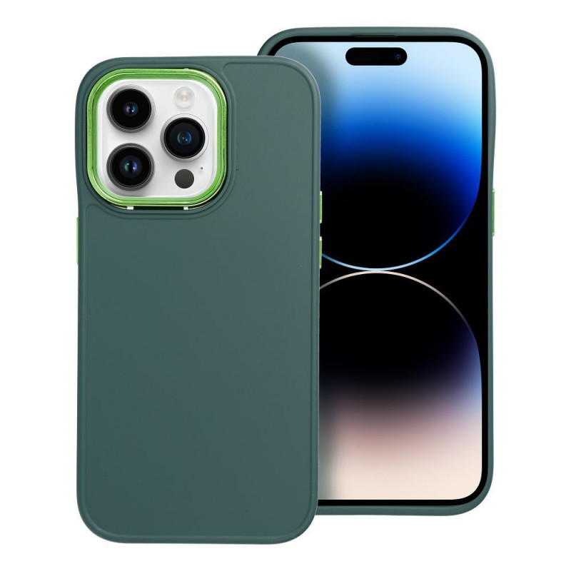 Apple iPhone 14 Pro Case FRAME Elegant  Green