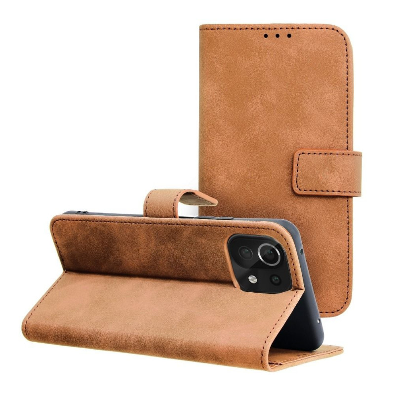 XIAOMI Mi 11 Lite 5G NE Wallet Cases TENDER Book Brown