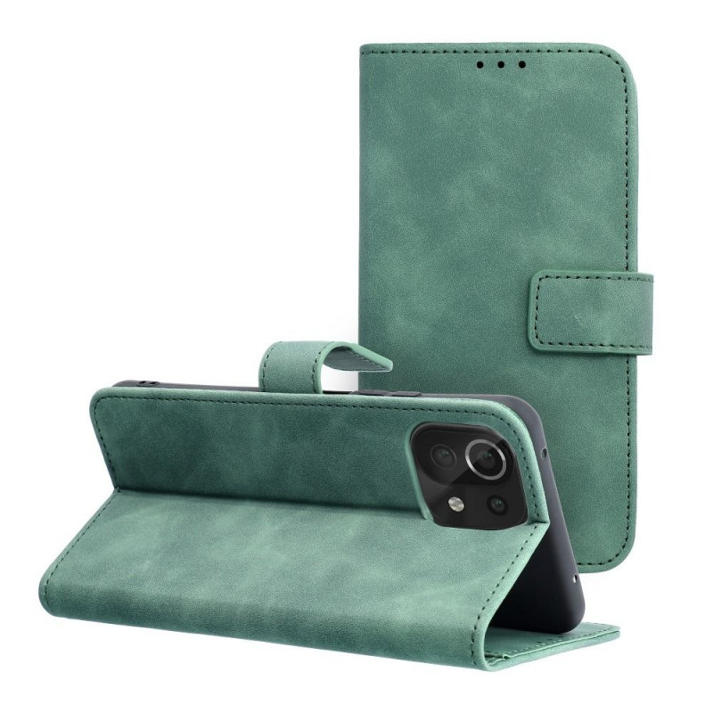 XIAOMI Mi 11 Lite 5G NE Wallet Cases TENDER Book Green