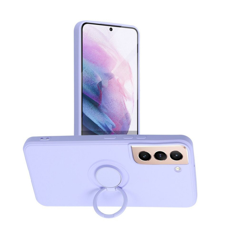 Samsung Galaxy S20 FE 5G Case Silicone ring Violet