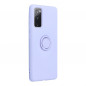 Samsung Galaxy S20 FE 5G Case Silicone ring Violet