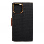 Apple iPhone 13 Pro Max Wallet Cases CANVAS Book Black