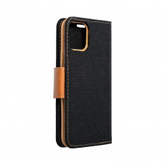 Apple iPhone 13 Pro Max Wallet Cases CANVAS Book Black