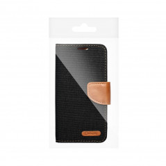 Apple iPhone 13 Pro Max Wallet Cases CANVAS Book Black