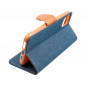 Apple iPhone 13 Pro Max Wallet Cases CANVAS Book Navy blue