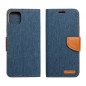 Apple iPhone 13 Pro Max Wallet Cases CANVAS Book Navy blue
