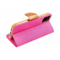 Apple iPhone 13 Pro Max Wallet Cases CANVAS Book Pink
