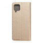 Samsung Galaxy M12 Wallet Cases Smart Case Book Gold