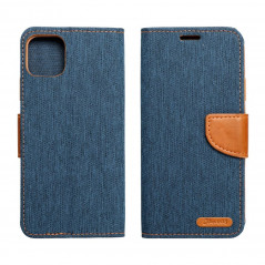 Samsung Galaxy A15 5G Wallet Cases CANVAS Book Navy blue