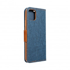 Samsung Galaxy A15 5G Wallet Cases CANVAS Book Navy blue