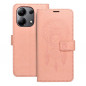 XIAOMI Redmi Note 13 4G Wallet Cases MEZZO Book Dreamcatcher  Peach fuzz