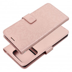 XIAOMI Redmi Note 13 5G Wallet Cases MEZZO Book Mandala  Rose gold