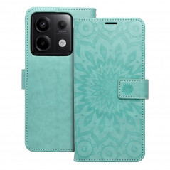 XIAOMI Redmi Note 13 Pro 5G Wallet Cases MEZZO Book Mandala  Green