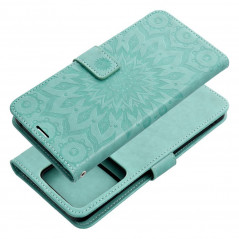 XIAOMI Redmi Note 13 Pro 5G Wallet Cases MEZZO Book Mandala  Green
