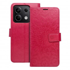 XIAOMI Redmi Note 13 5G Wallet Cases MEZZO Book Mandala  Magenta