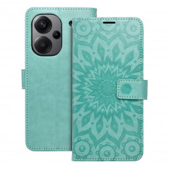 XIAOMI Redmi Note 13 Pro Plus 5G Wallet Cases MEZZO Book Mandala  Green