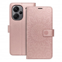 XIAOMI Redmi Note 13 Pro Plus 5G Wallet Cases MEZZO Book Mandala  Rose gold