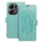 XIAOMI Redmi Note 13 Pro 4G Wallet Cases MEZZO Book Dreamcatcher  Green