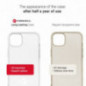 Apple iPhone 13 Pro Max Case Forcell F-Protect Long Lasting Transparent