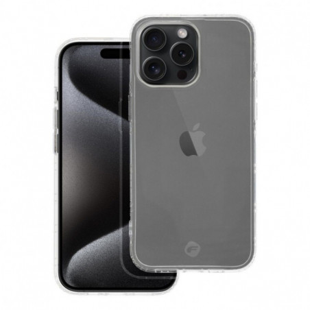 Apple iPhone 15 Pro Max Case Forcell F-Protect Long Lasting Transparent