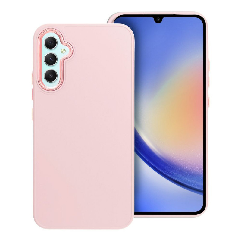 Samsung Galaxy A34 Case FRAME Elegant  Powder pink