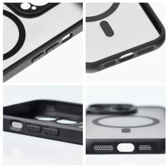 Apple iPhone 15 Plus Case Matte Mag Cove MagSAFE  Black