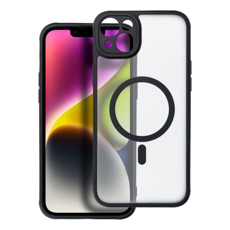 Apple iPhone 14 Plus Case Matte Mag Cove MagSAFE  Black