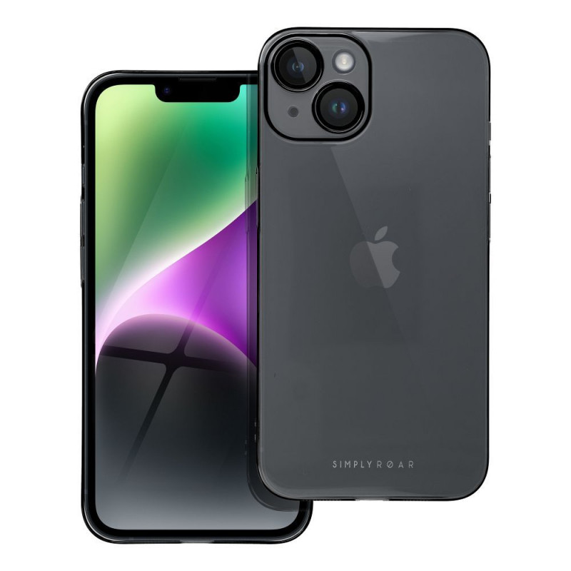 Apple iPhone 14 Case Roar Pure Simple Fit Black Apple iPhone 14 Case Roar Pure Simple Fit Black